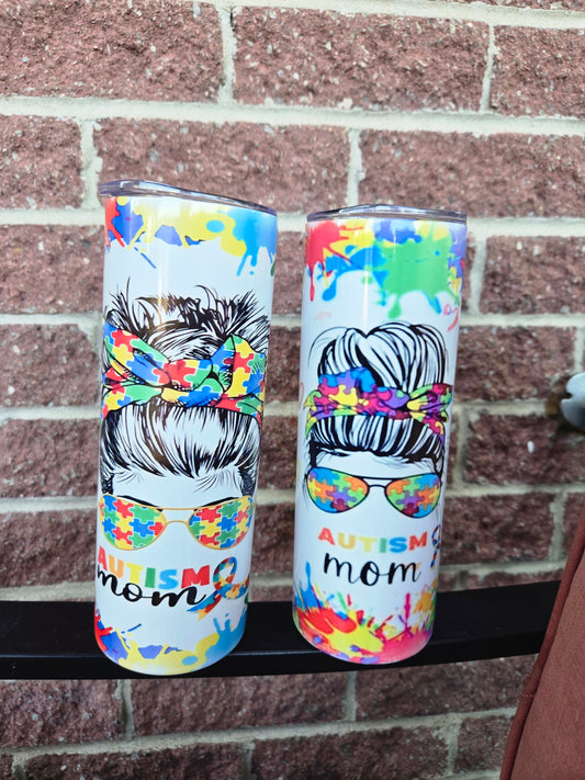 Autism Mom Tumblers